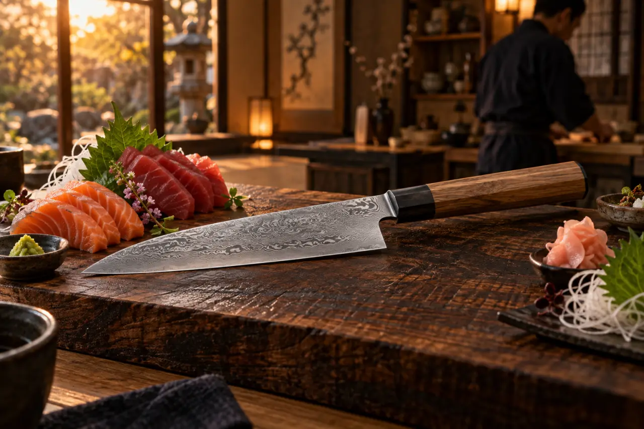 Couteau de chef japonais : le gyuto de 210 mm couvre la plupart des découpes