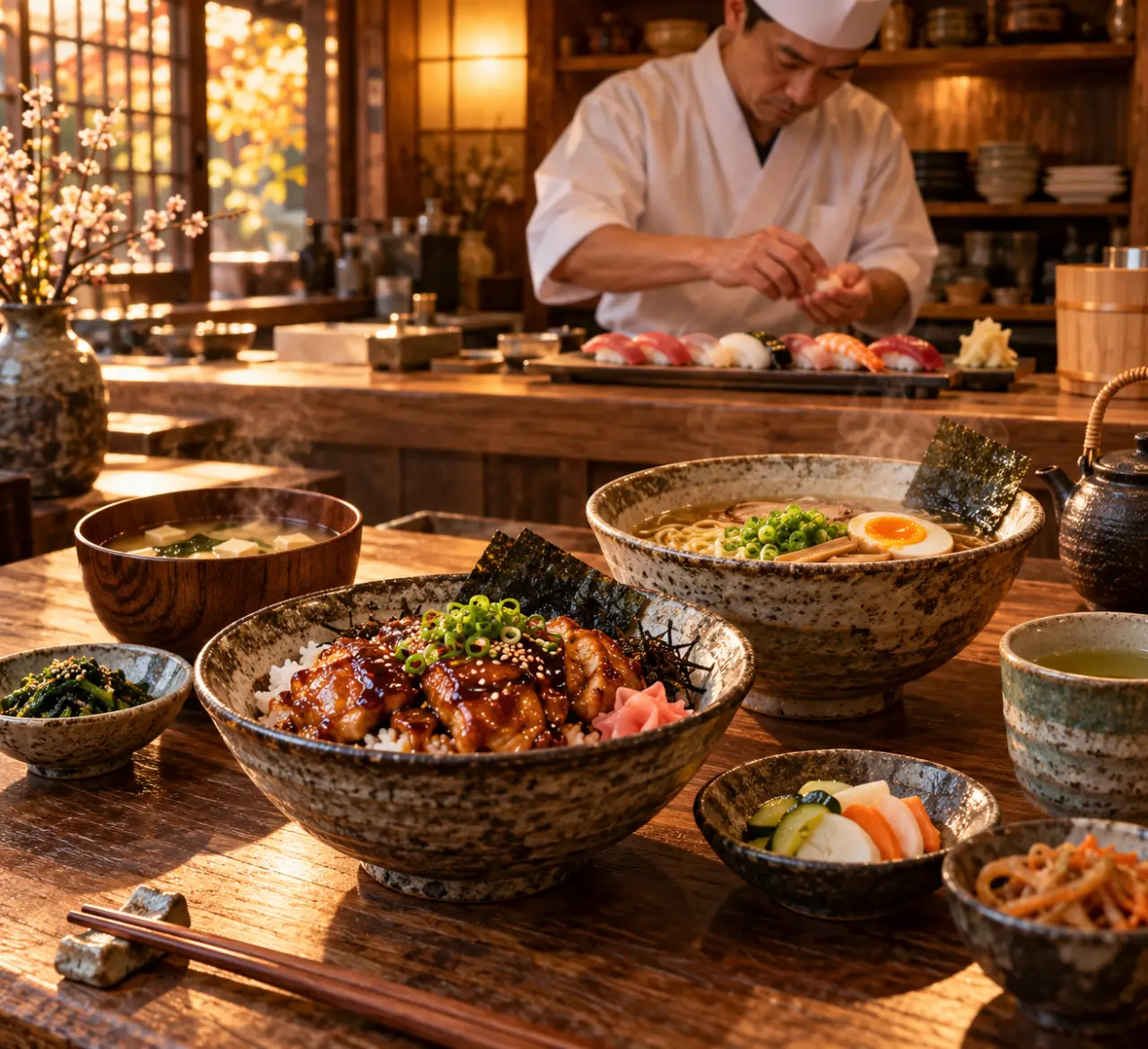 La cuisine japonaise de tous les jours : des bols généreux, pas seulement des sushi